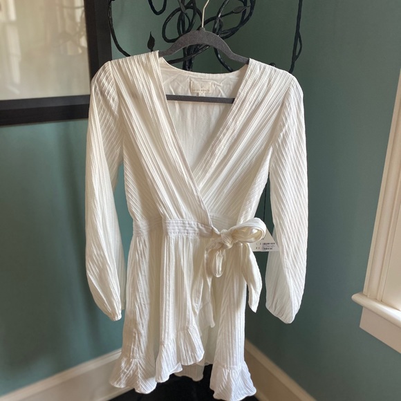 Lost + Wander Travel Light Wrap Dress NWT - Picture 2 of 6